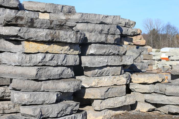 Great Lakes Limestone Outcropping