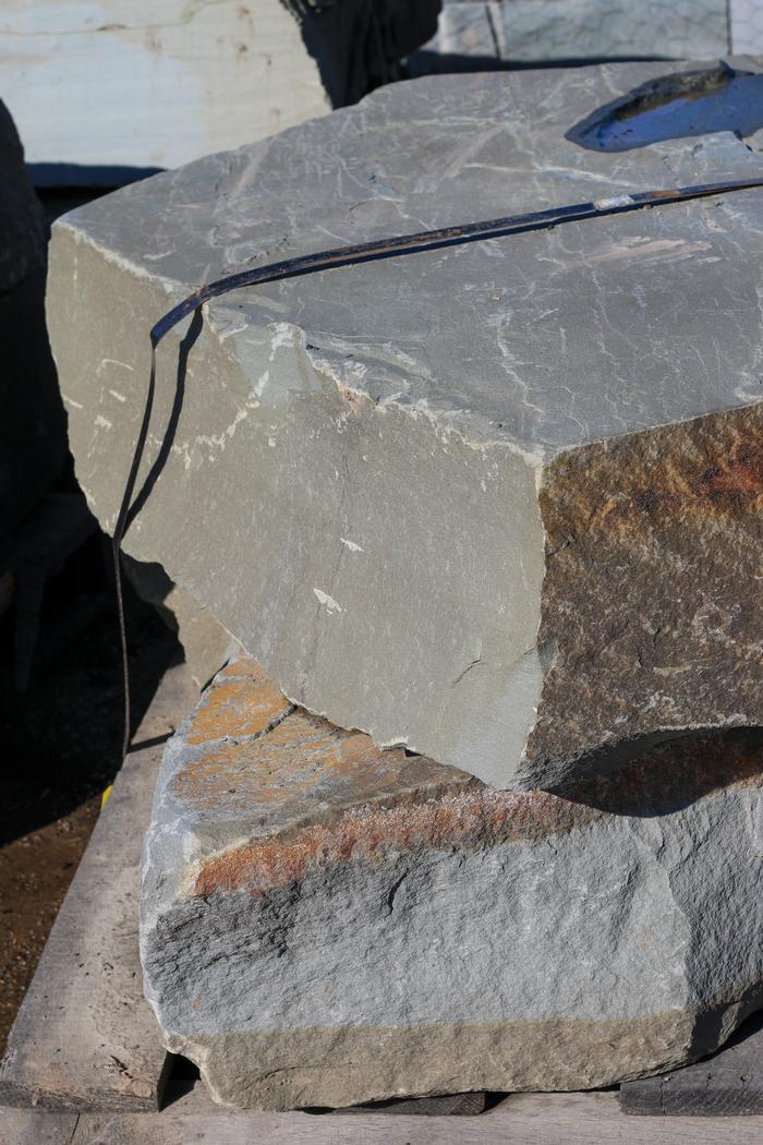 New York Bluestone Outcropping