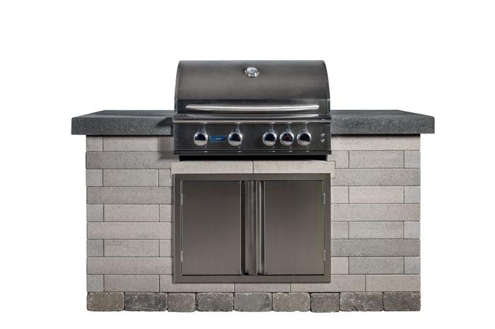 Belgard Melville Grill Island